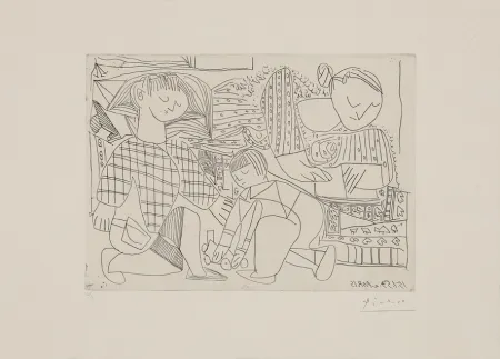 Гравюра Picasso - 