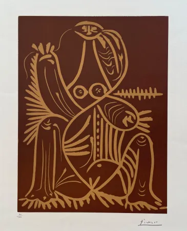 Линогравюра Picasso - Diurnes
