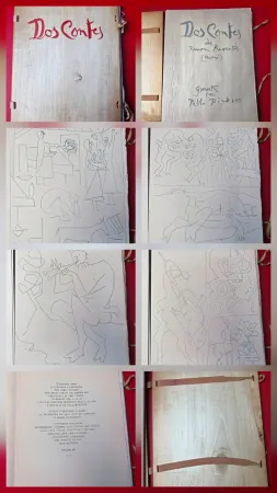 Офорт Picasso - Dos Contes -Reventos 
