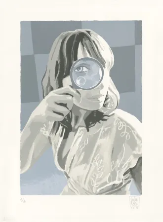 Литография Picasso  - Ein Blick (Un Coup d'oeil)