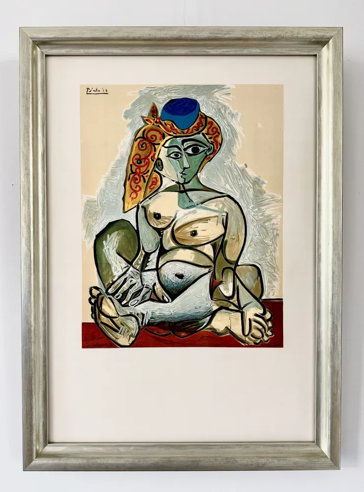 Литография Picasso - Femme au Bonnet