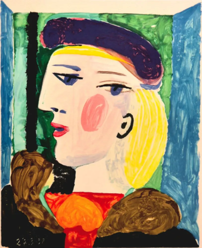 Литография Picasso - Femme Profile (Marie-Therese Walter)