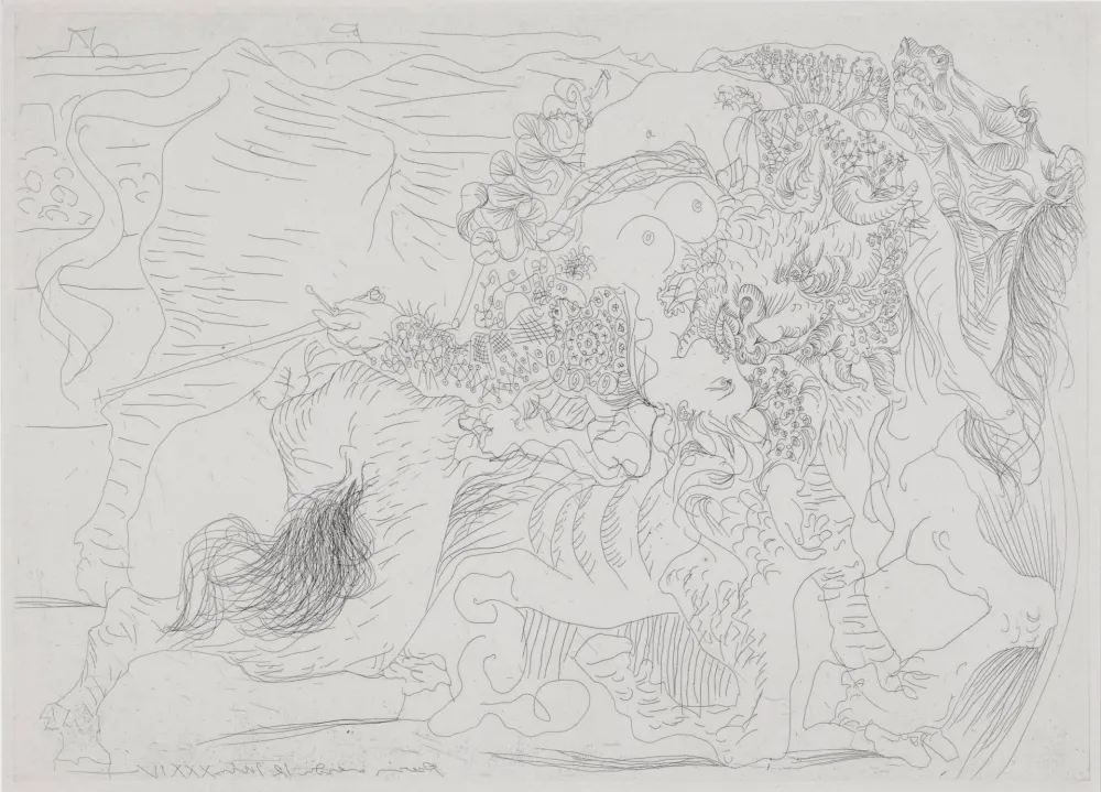 Офорт Picasso - Femme Torero I