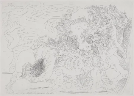 Офорт Picasso - Femme Torero I