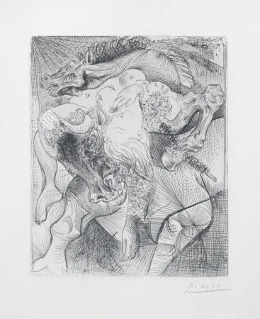 Гравюра Picasso - Femme torero II