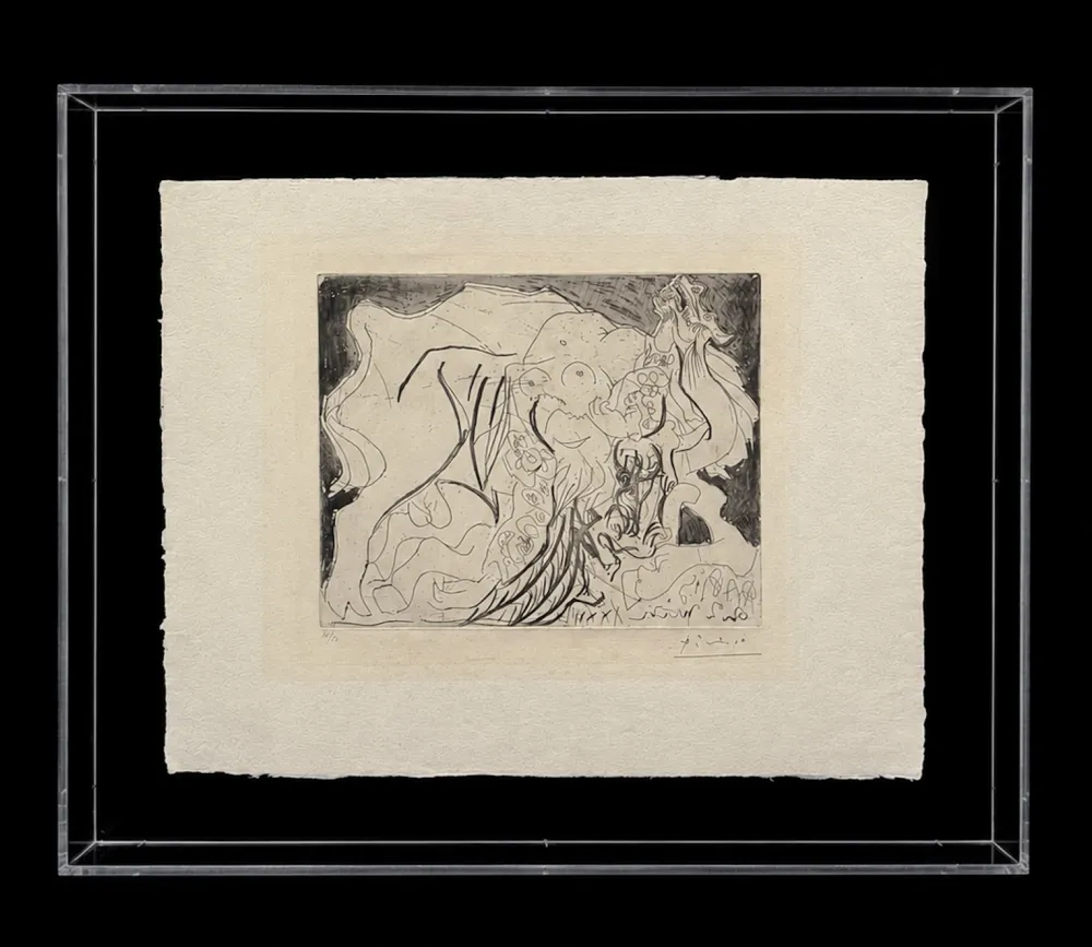 Гравюра Picasso - Femme Torero, V