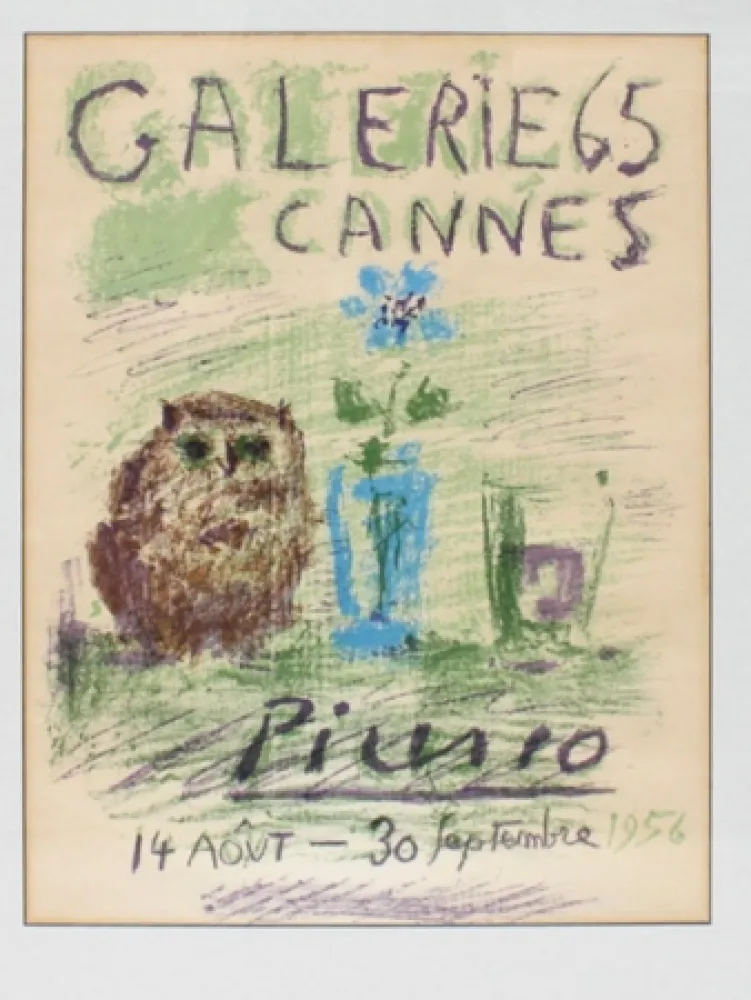 Литография Picasso - GALERIE 65 CANNES