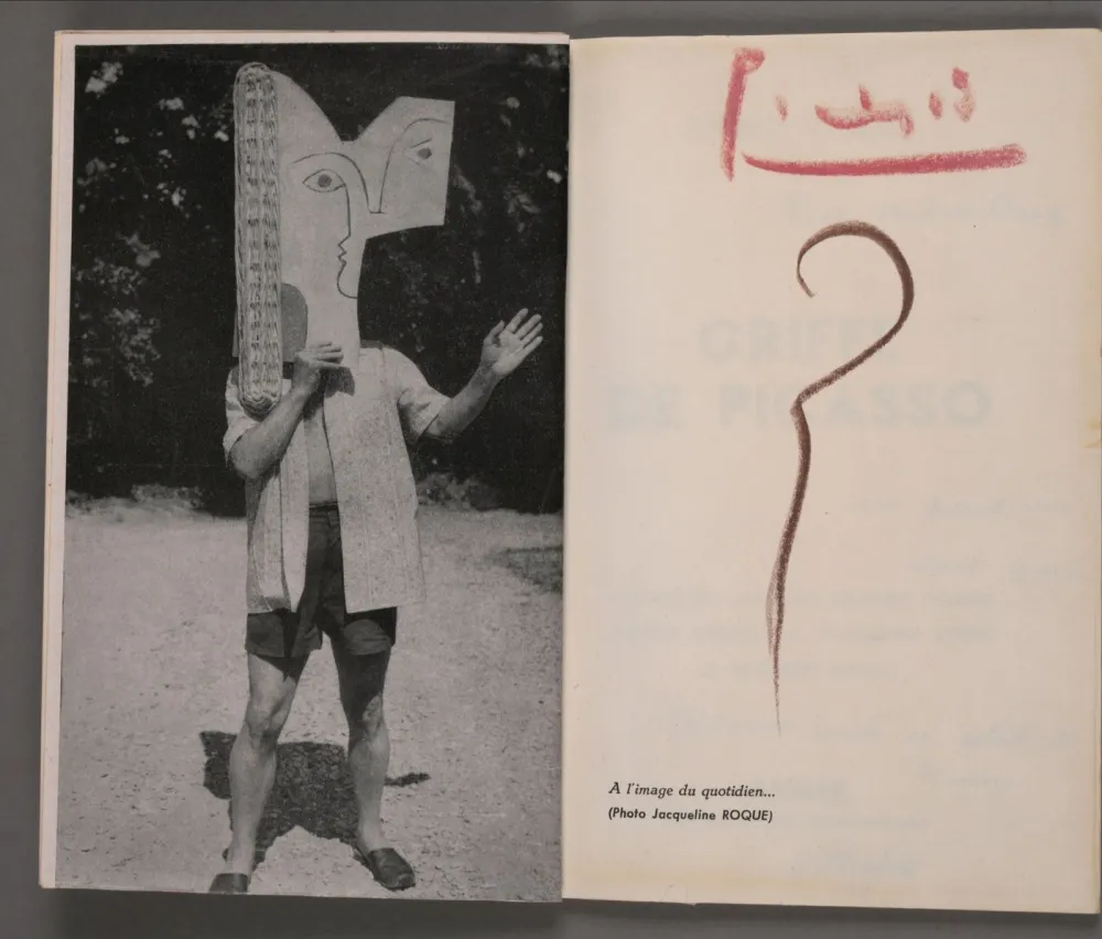 Иллюстрированная Книга Picasso - Griffes de Picasso, 1961 -Signed -Unique 