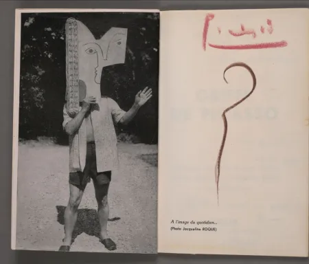 Иллюстрированная Книга Picasso - Griffes de Picasso, 1961 -Signed -Unique 