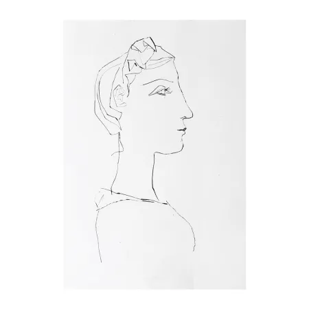 Гравюра Picasso - Head of a Woman in Profile