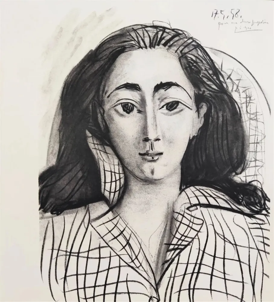 Литография Picasso - Jacqueline