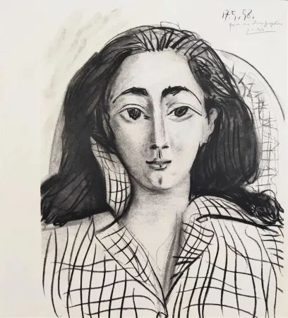 Литография Picasso - Jacqueline