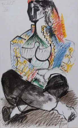 Литография Picasso - Jacqueline Roque #VII, 1959