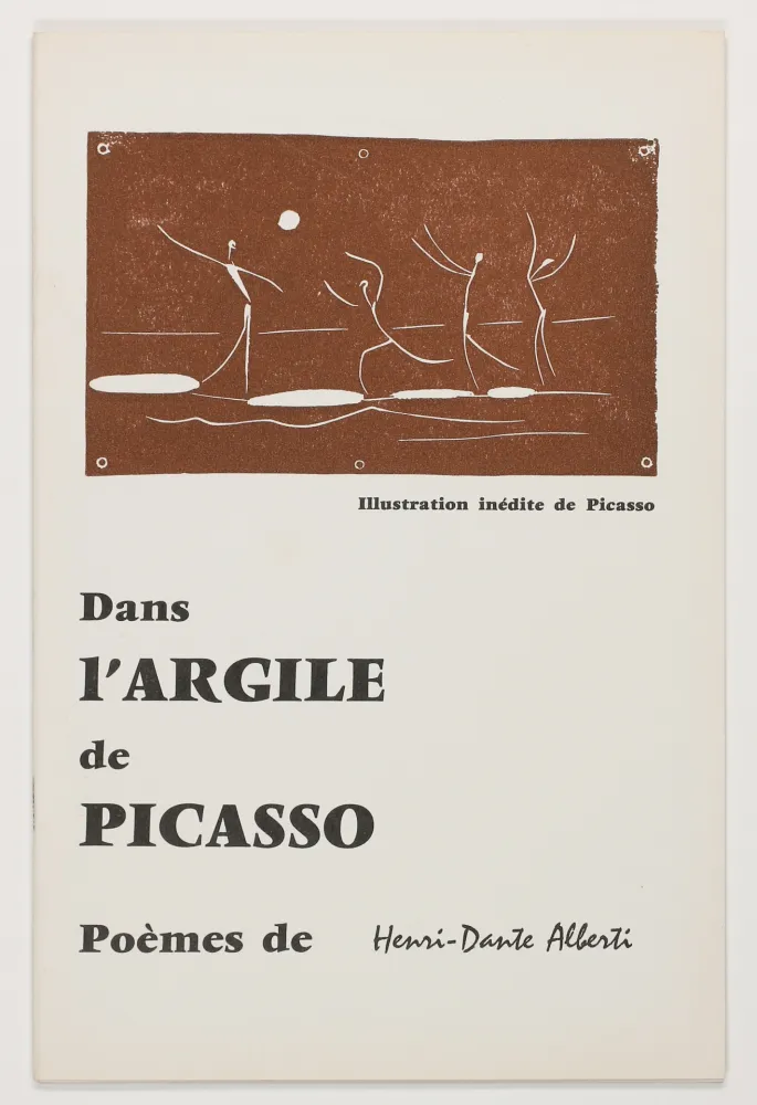 Иллюстрированная Книга Picasso - Jeu de ballon sur une plage (Dans l'Argile de Picasso)