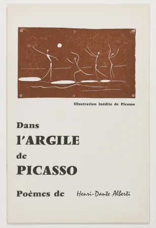 Иллюстрированная Книга Picasso - Jeu de ballon sur une plage (Dans l'Argile de Picasso)