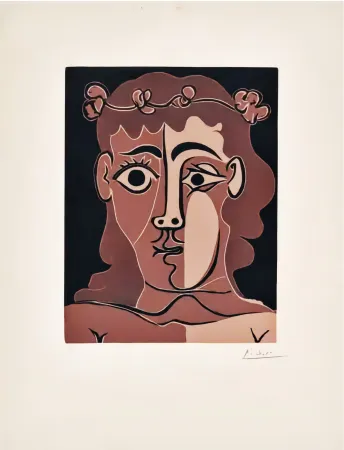 Нет Никаких Технических Picasso - Jeune Homme Couronné de Feuillage 
