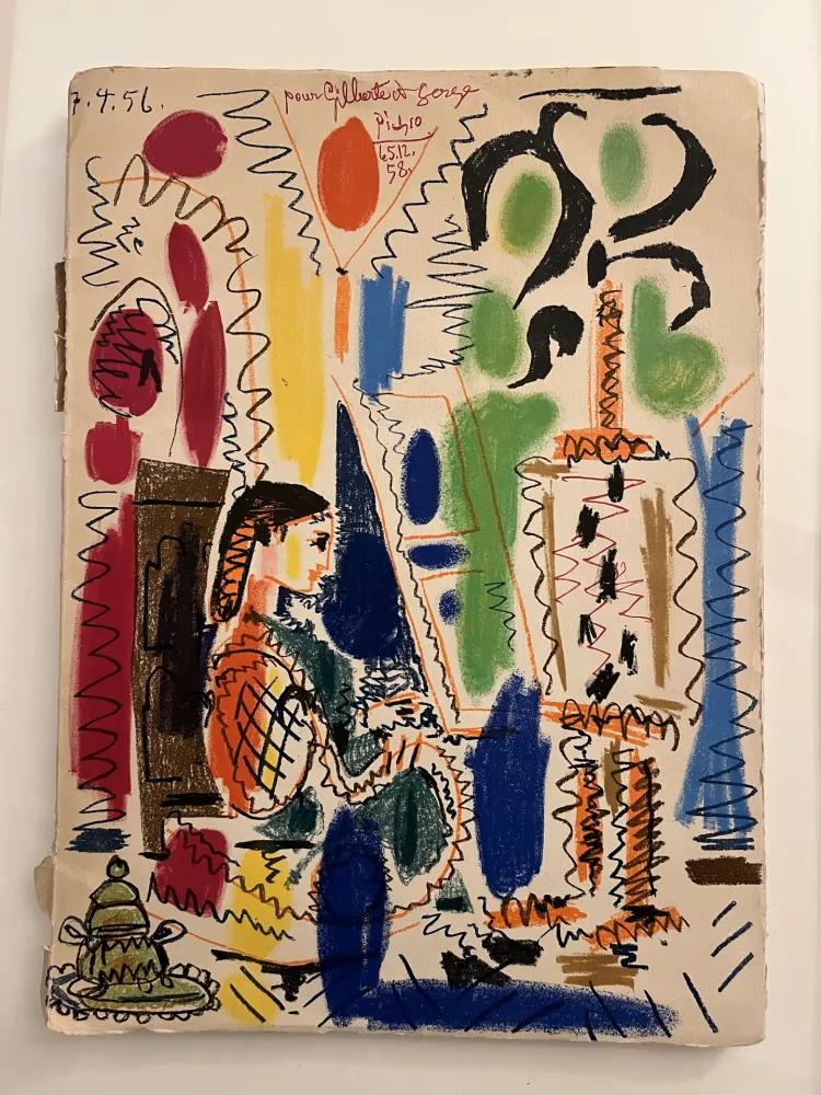 Литография Picasso - L' ateiler de Cannes