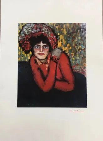 Литография Picasso - L' Attente