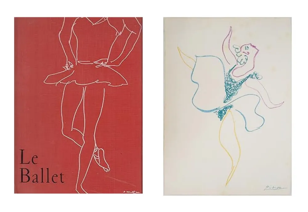 Иллюстрированная Книга Picasso - La ballet