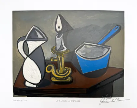 Гравюра На Дереве Picasso - La Casserole Émaillée