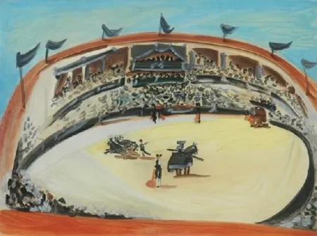 Акватинта Picasso - La Corrida ( The Bullfight)