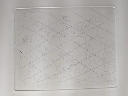 Гравюра Сухой Иглой Picasso - 