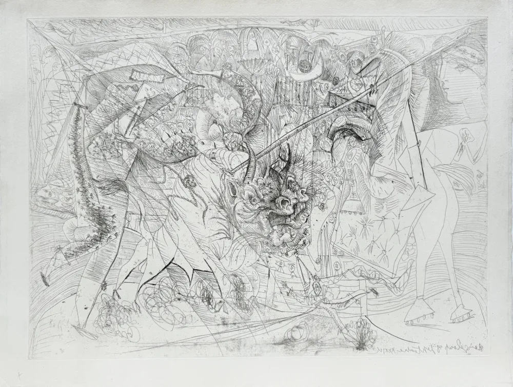 Офорт Picasso - La Grande Corrida