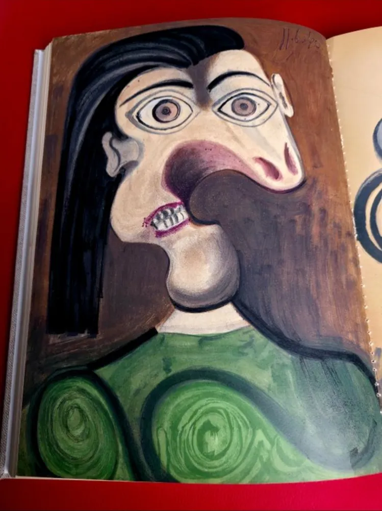 Иллюстрированная Книга Picasso - La Guerre et la Paix - Cercle d'Art. Paris. 1954