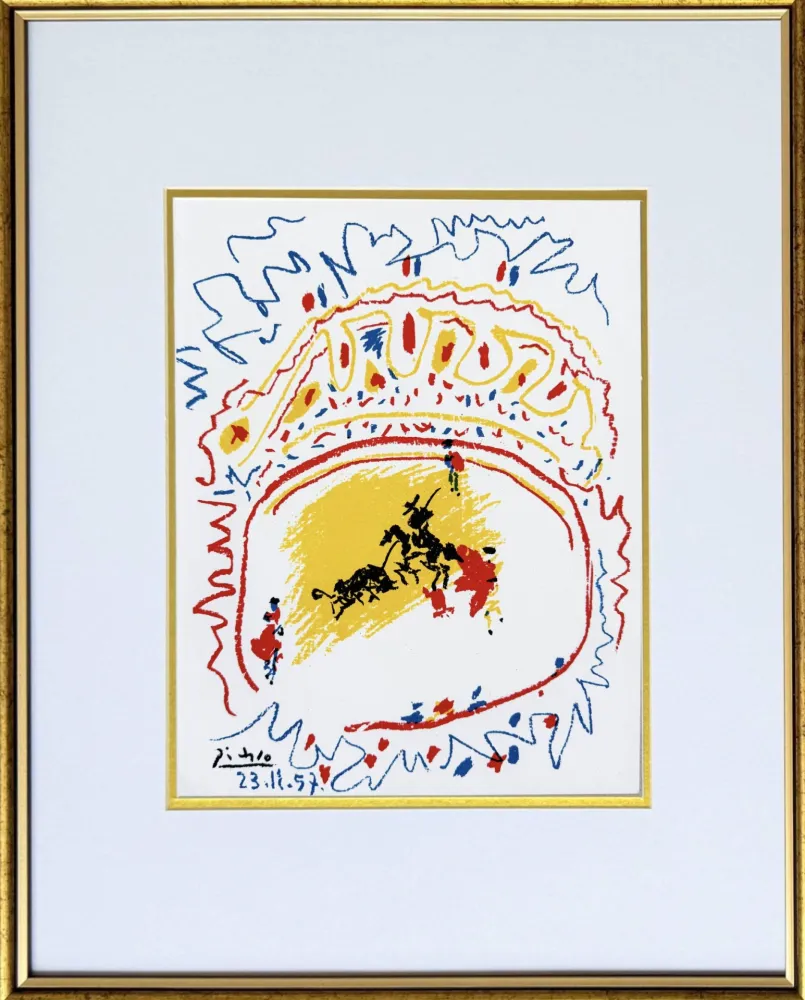 Литография Picasso - La Petite Corrida