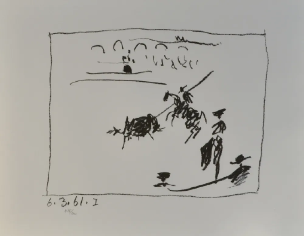 Литография Picasso - La Pique