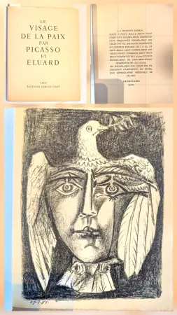 Литография Picasso - La Visage de la Paix 1951 Deluxe 