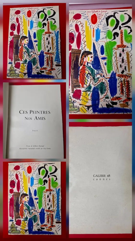 Литография Picasso - L'atelier de Cannes/Ces Peintres mes Amis Vol II 