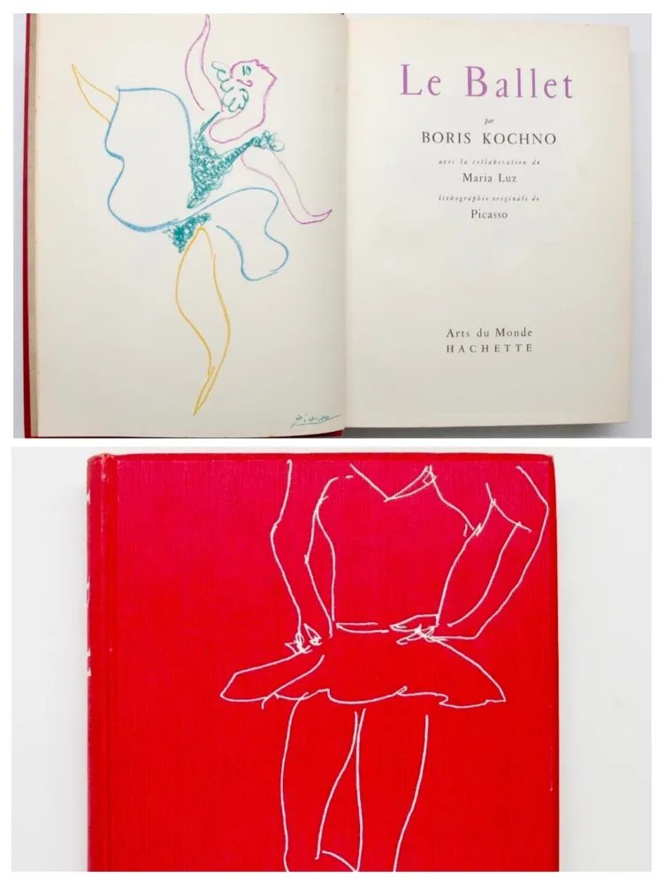 Литография Picasso - Le Ballet- Danseuse/ Ballerina 