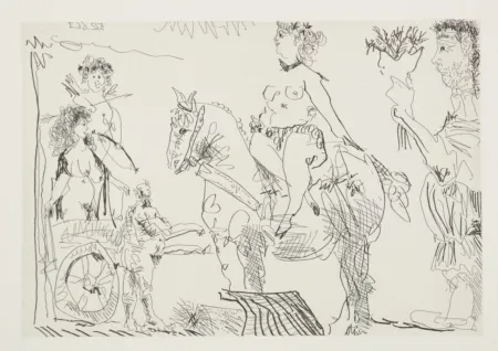 Гравюра Picasso - Le Cocu magnifique