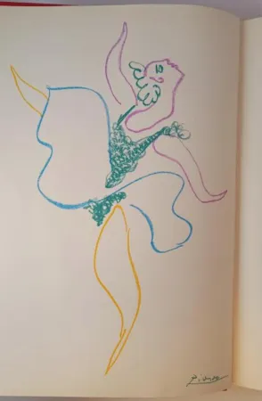 Литография Picasso - Le Danseuse 1954 / Le Ballet/Ballerina 