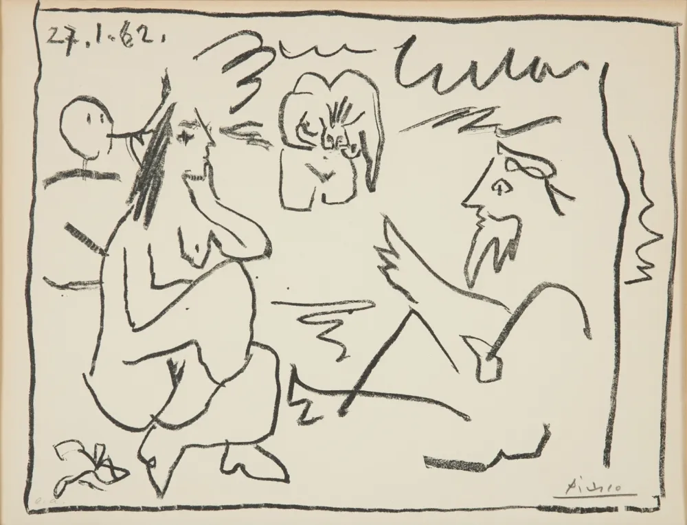 Литография Picasso - Le Déjeuner sur l’herbe (Les Déjeuners) Épreuves d’Artiste