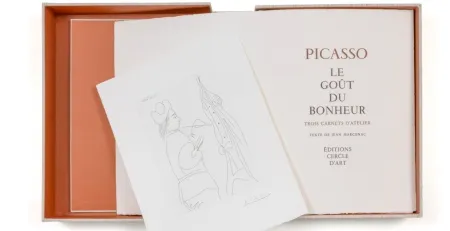Многоэкземплярное Произведение Picasso - Le Goût de Bonheur Deluxe Edition with engraving
