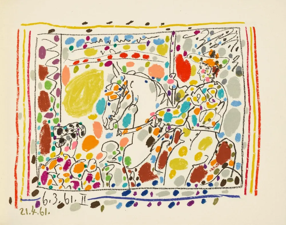 Литография Picasso - Le Picador II 