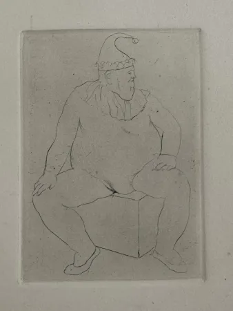 Гравюра Picasso - Le Saltimbanque