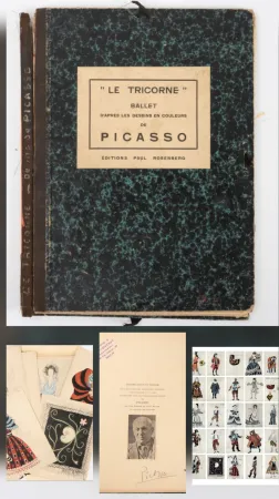 Трафарет Picasso - Le Tricorne 1920 -Handsigned 