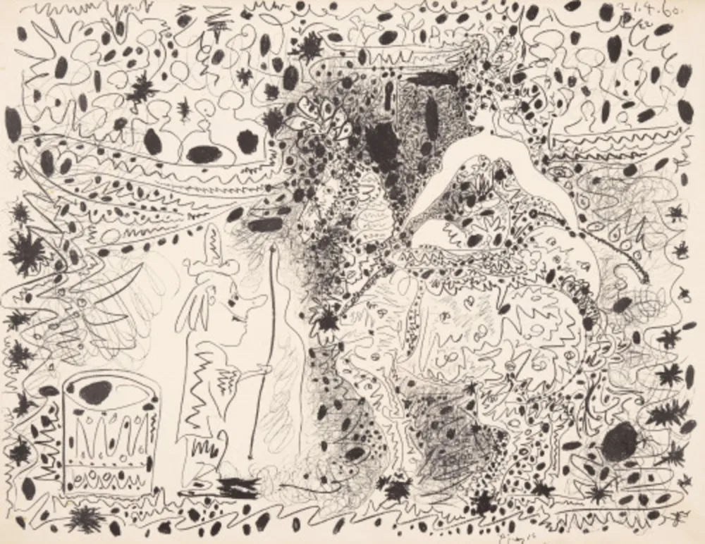 Литография Picasso - L'Ecuyère