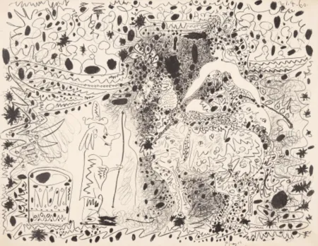 Литография Picasso - L'Ecuyère