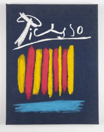 Трафарет Picasso - Les Bleus de Barcelone – 12 Aquarelles et Pastels