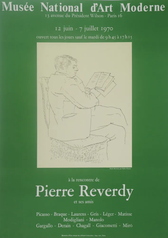 Иллюстрированная Книга Picasso - Livre : Portrait d'un lecteur