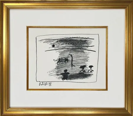 Литография Picasso - Los Banderillos