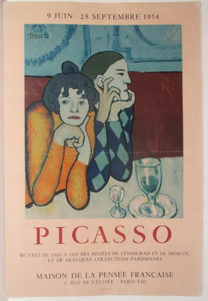 Литография Picasso - Maison de la Pensee Francaise