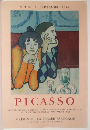Литография Picasso - Maison de la Pensee Francaise