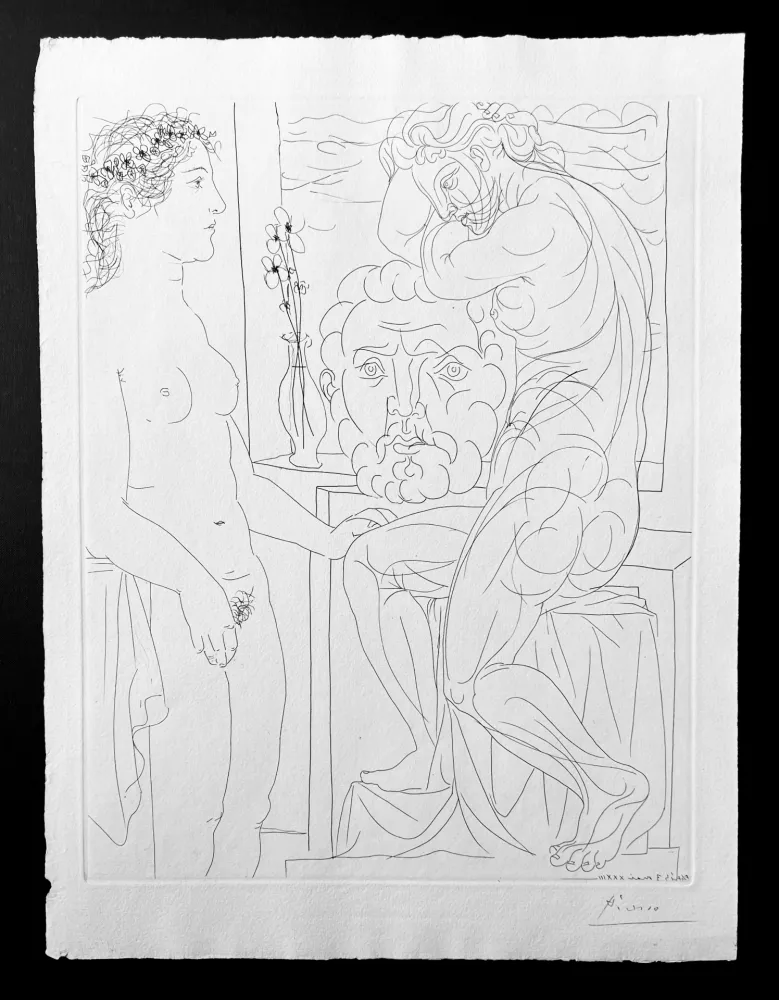 Нет Никаких Технических Picasso - Modèle nu et sculptures