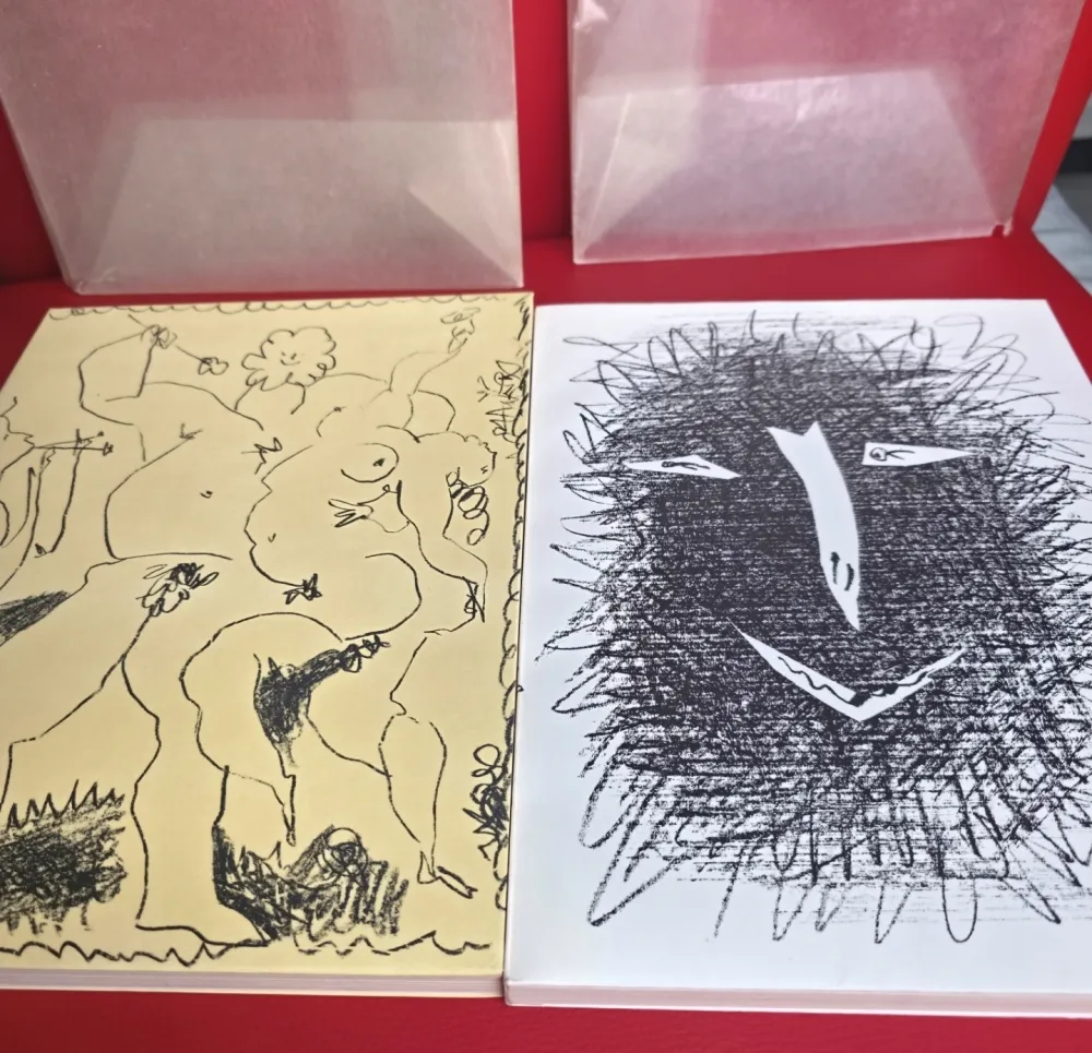 Иллюстрированная Книга Picasso - Mourlot Litographe III & IV Mint