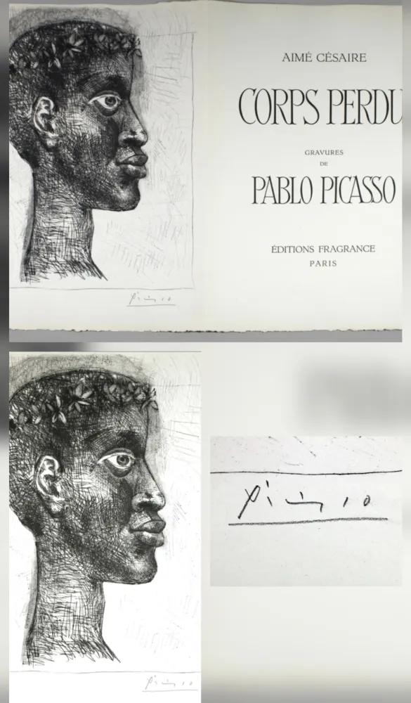 Гравюра Picasso - Negre Negre Negre/ Corps Perdu 